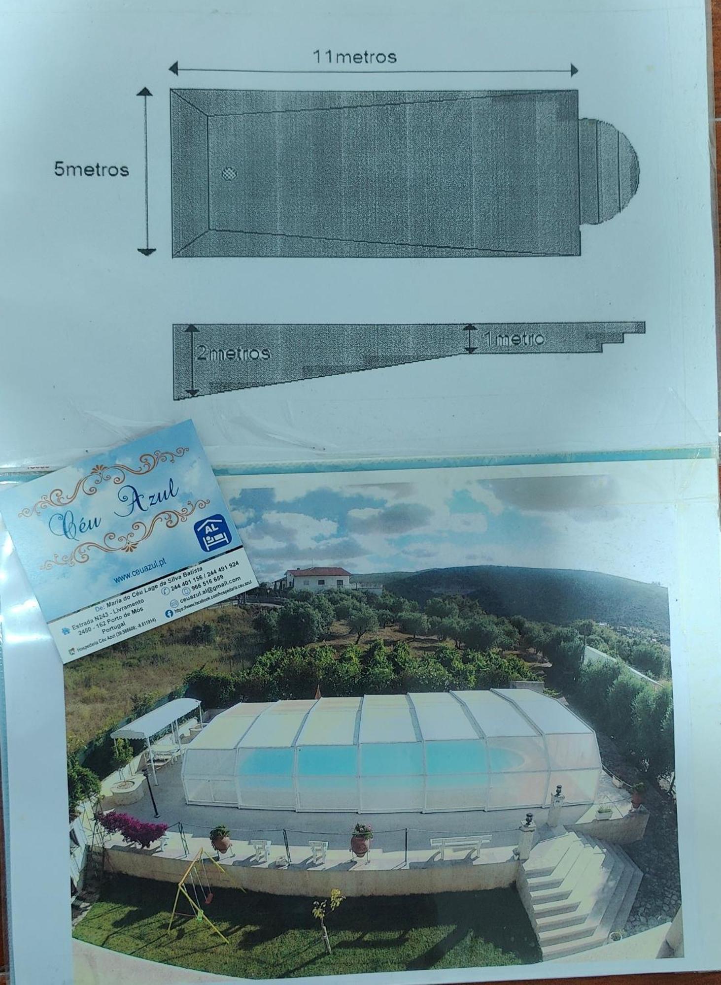 Alojamento Local Ceu-Azul ปอร์โต เด มอส ภายนอก รูปภาพ